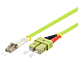 Glasvezelkabel LC-SC OM5 (laser optimized) 1m