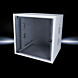Rittal QE 6U 19 inch Wandkast, afmetingen (BxHxD) 600x335x500mm