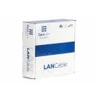 CAT5e F/UTP 50m kabel op rol soepel grijs CCA