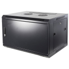 6U wandkast met metalen deur 600x450x368mm (BxDxH)