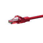 UTP CAT6 patchkabel 0,15m rood - 100% koper