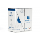 DANICOM CAT6A U/UTP 305m kabel op rol soepel -  LSZH (Fca)