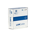 DANICOM CAT6A U/UTP 50m kabel op rol soepel -  PVC (Fca)
