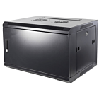 4U wandkast met metalen deur 600x450x280mm (BxDxH)