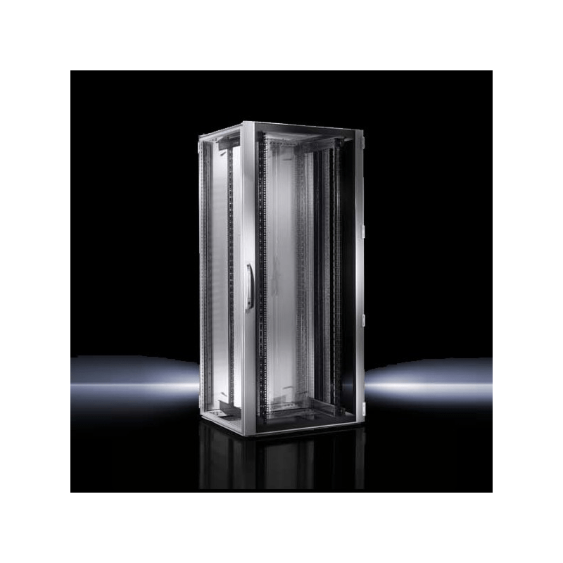 Rittal TS IT 24U serverkast met zichtdeur, afmetingen (BxHxD) 800x1200x1000mm