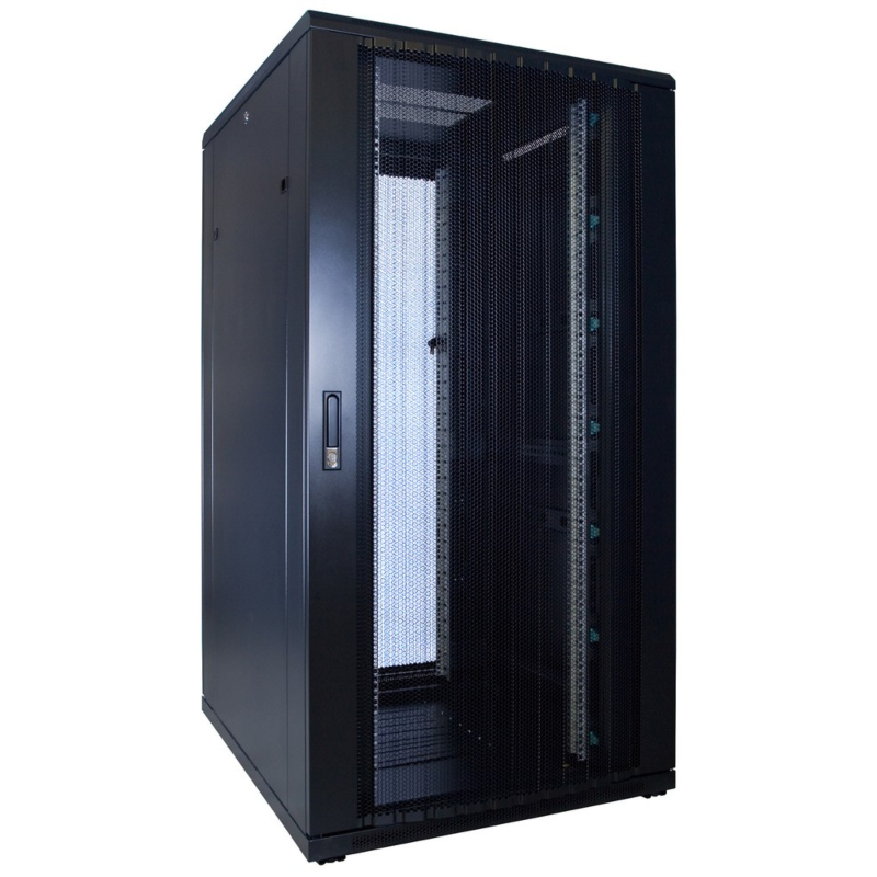 32U serverkast met geperforeerde deur 800x1200x1600mm (BxDxH)