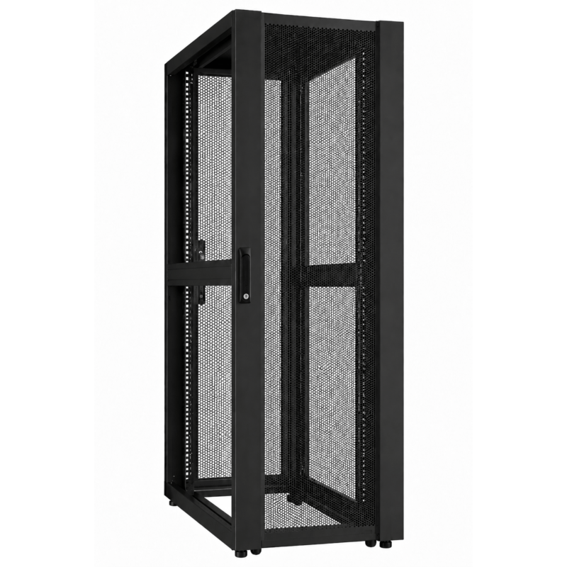 42U Datacenter serverkast met geperforeerde deur 800x1200x2000mm (BxDxH)