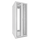 47U witte serverkast met dubbele geperforeerde voor- en achterdeuren 800x800x2200mm (BxDxH)