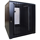 12U mini serverkast met geperforeerde deur 800x1200x720mm (BxDxH)