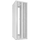 47U witte serverkast met dubbele geperforeerde voor- en achterdeuren 800x1000x2200mm (BxDxH)