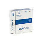 DANICOM CAT6A U/UTP 50m kabel op rol soepel -  PVC (Fca)