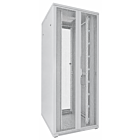 42U witte serverkast met dubbele geperforeerde voor- en achterdeuren 800x1000x2000mm (BxDxH)