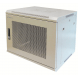 9U witte wandkast met geperforeerde deur 600x450x500mm (BxDxH)