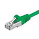 CAT5e FTP patchkabel 0.25m groen