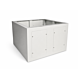 Sokkel voor 19 inch outdoor serverkasten 600x800x400mm (BxDxH)