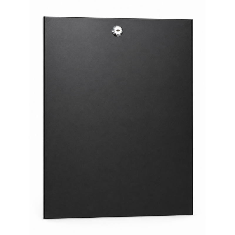 15U zijpaneel voor 10" serverkasten - 450mm diep met slot
