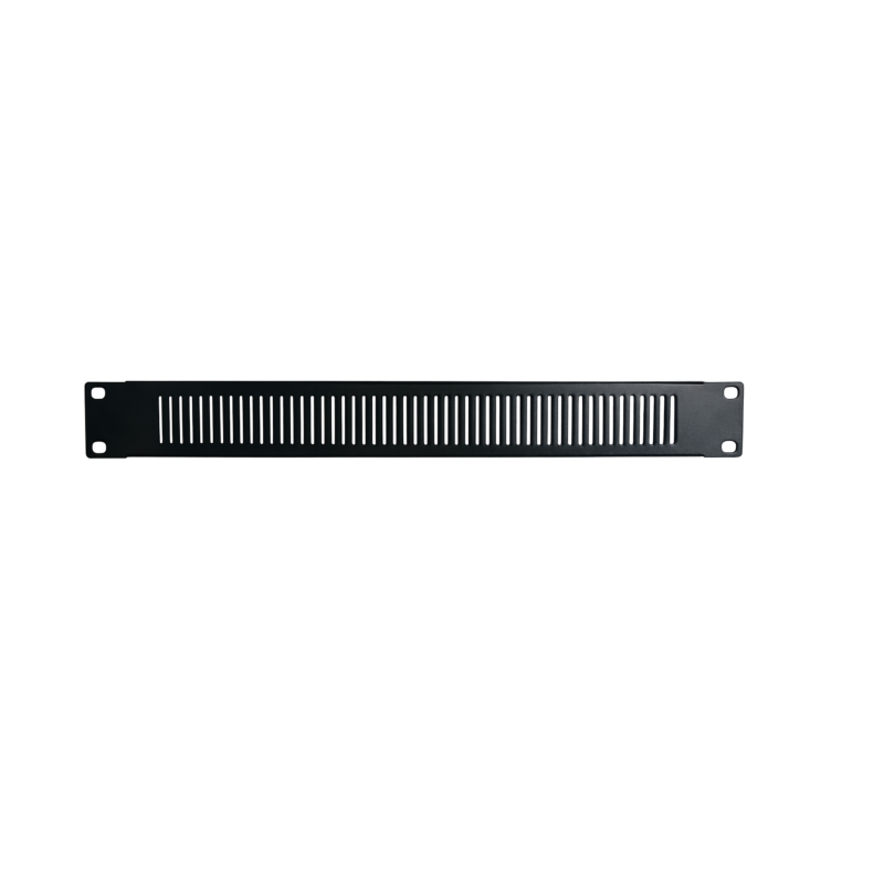 19 inch verticaal geperforeerd afdekpaneel - 1U