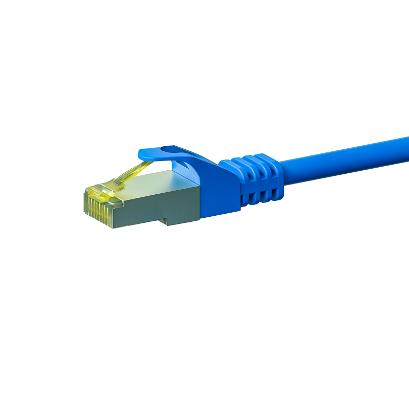 Cat7 S/FTP (PIMF) patchkabel 0,50m blauw