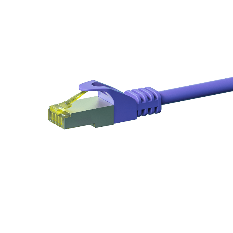 Cat7 S/FTP (PIMF) patchkabel 1m paars