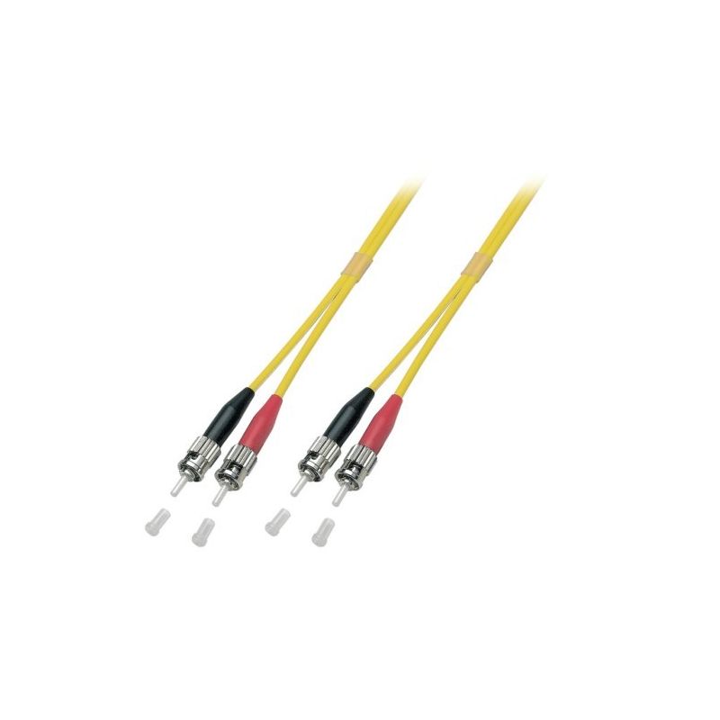 OS2 duplex glasvezel kabel ST-ST 15m