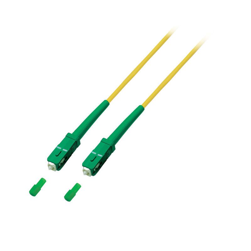 OS2 simplex glasvezel kabel SC/APC-SC/APC 2m