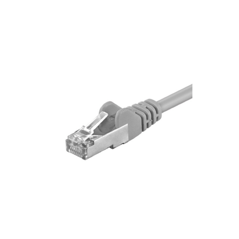 CAT5e FTP patchkabel 0,25m grijs