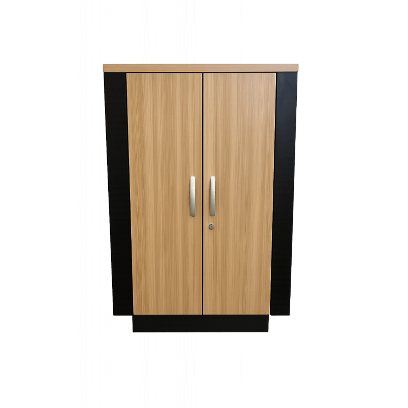 18U Soundproof serverkast - Houtlook